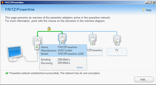 Program FRITZ!Powerline - bezpieczne i szybkie zarządzanie