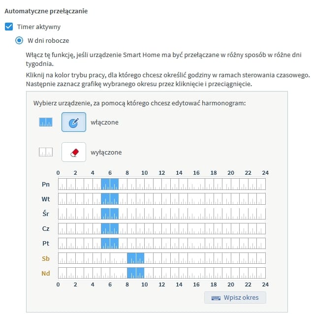 automatyczne przełączanie