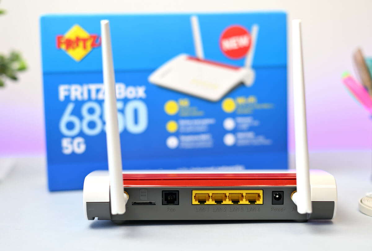 INSTALKI.pl – „FRITZ!Box 6850 5G - test routera. Ma wszystko, a nawet za dużo”